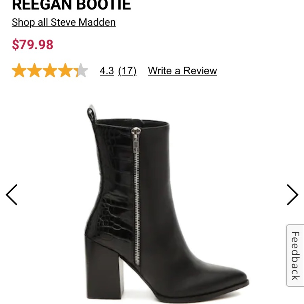 Steve Madden Reegan Bootie - Picture 2 of 5